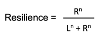 Resilience equation