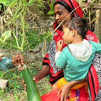 Rural family Bangladesh