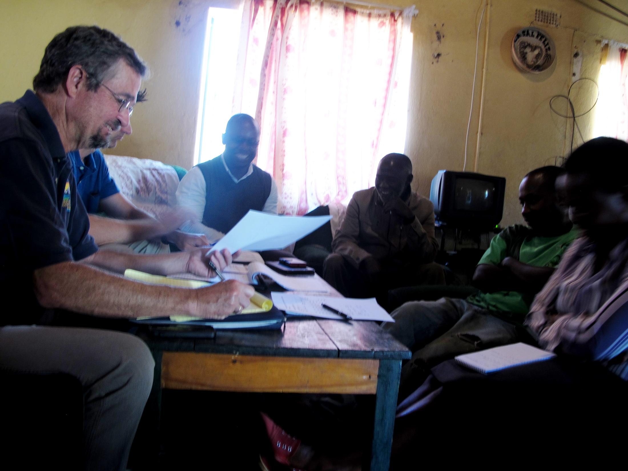 Michael Carter in Tanzania