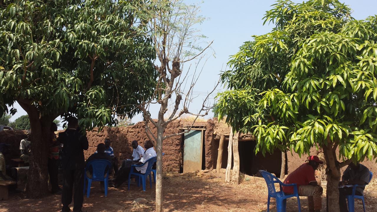 village in Ghana