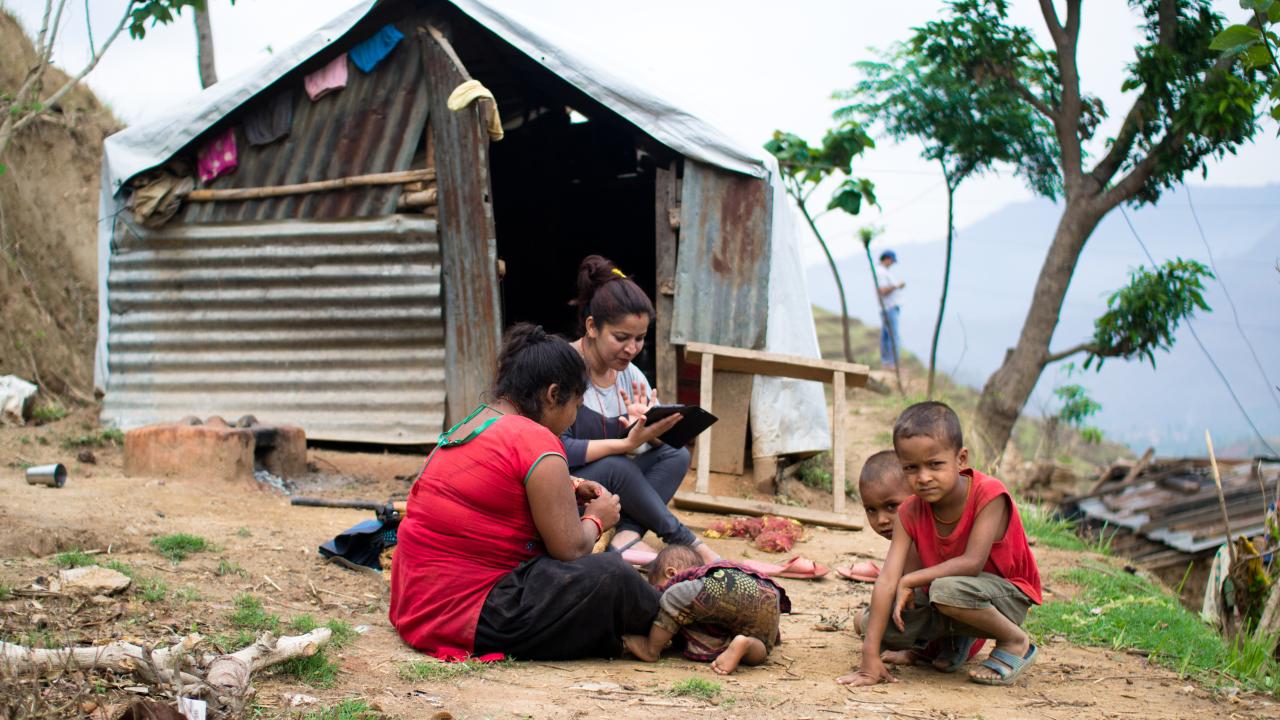 Farmers in Nepal