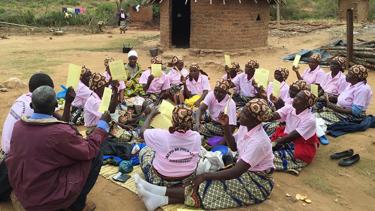 community activists in Mozambique