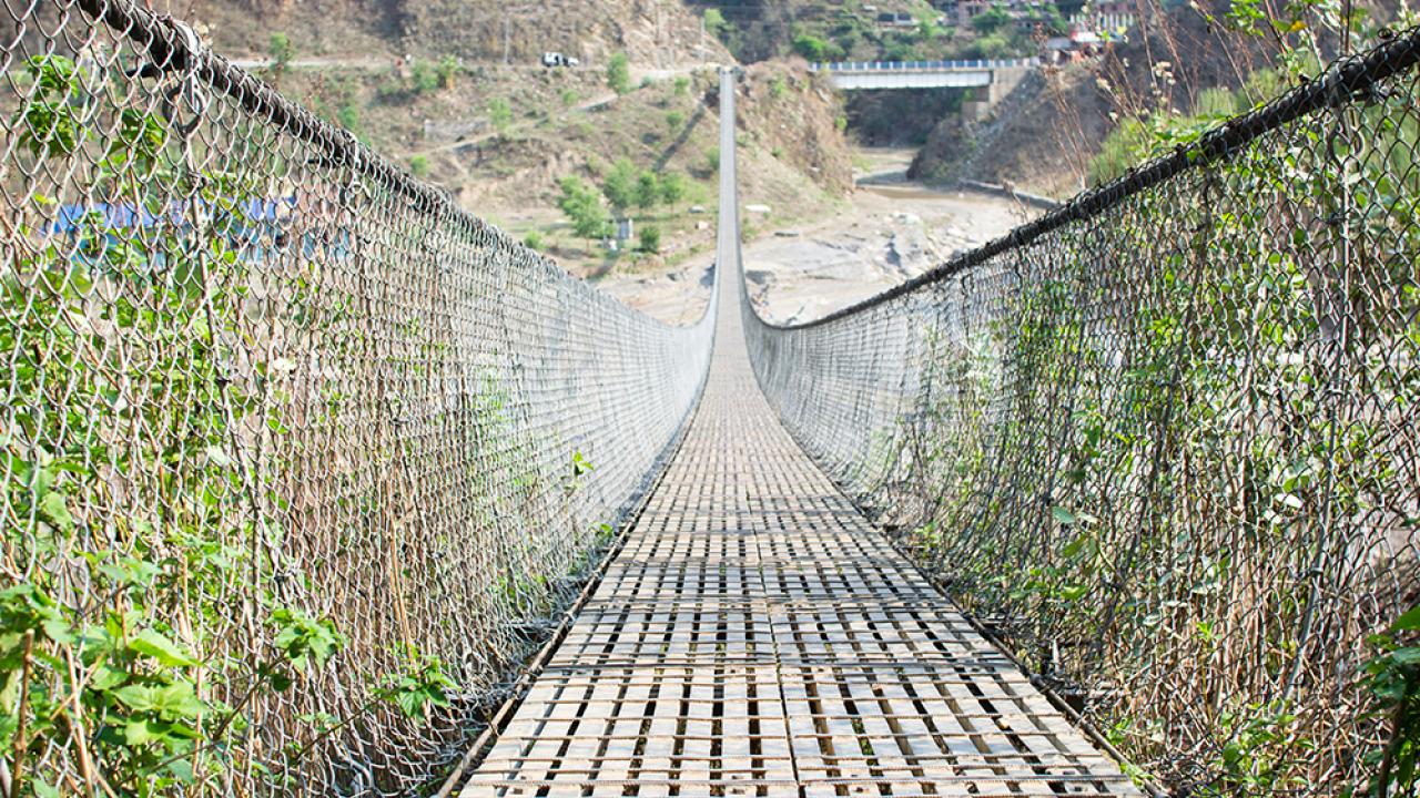 narrow bridge