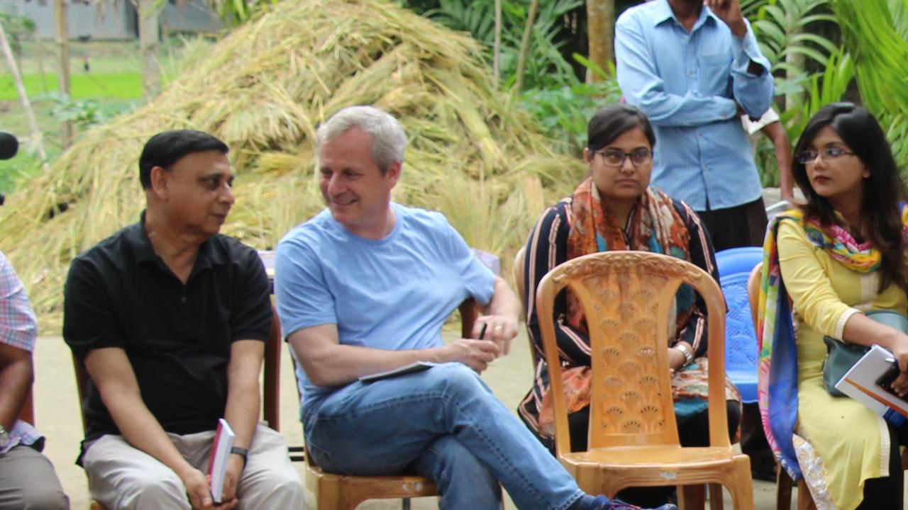 Photo of John Hoddinott in Bangladesh