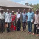 research team in Kenya